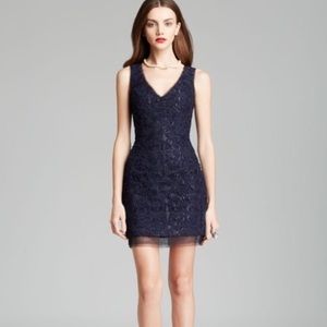 BCBG Marissa Cocktail Dress Navy